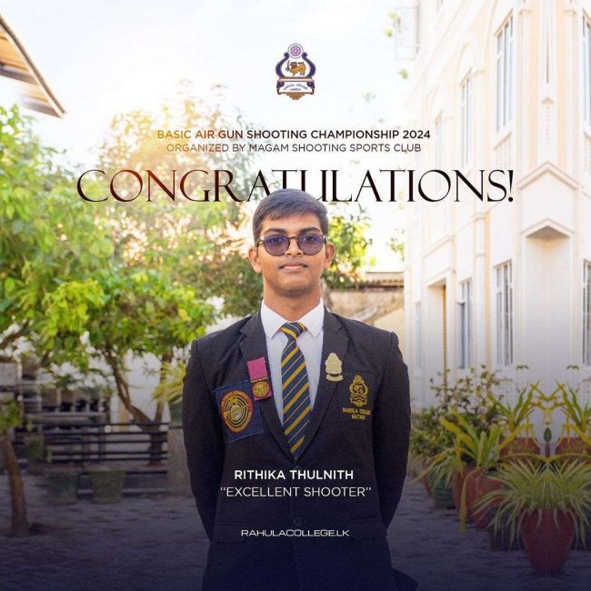Excellent Shooter | Rithika Thulnith